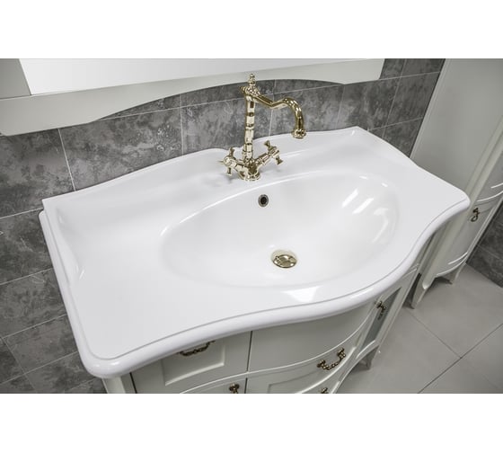 Раковина AQUATON Версаль 100 Слоновая кость 00041908