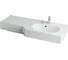 Раковина AQUATON Отель 1270/2, чаша справа 00015387 1