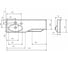 Раковина AQUATON Отель 1270/2, чаша справа 00015387 4