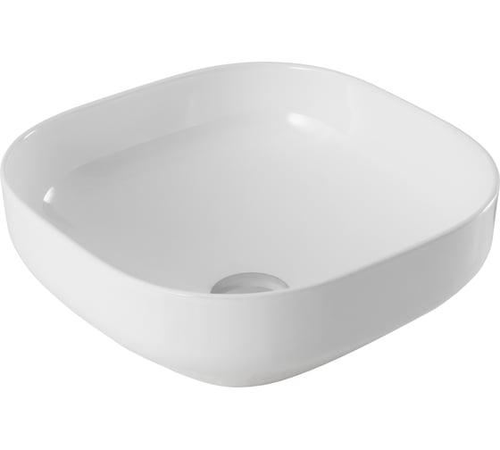 Раковина керамическая накладная Aquanet ELEGANT-1 380x380x150, белый (326058) 00326058