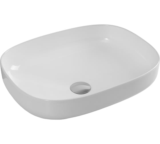 Раковина керамическая накладная Aquanet ELEGANT-2 500x380x150, белый (326057) 00326057