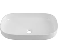 Раковина керамическая накладная Aquanet ELEGANT-3 600x380x150, белый (326056) 00326056