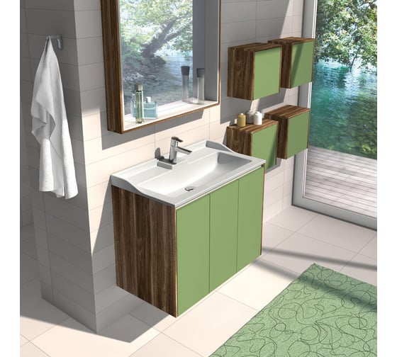 Раковина AQUATON Фабиа 800 белая 00019830