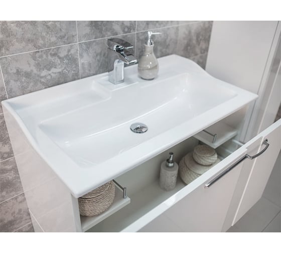 Раковина AQUATON Фабиа 800 белая 00019830
