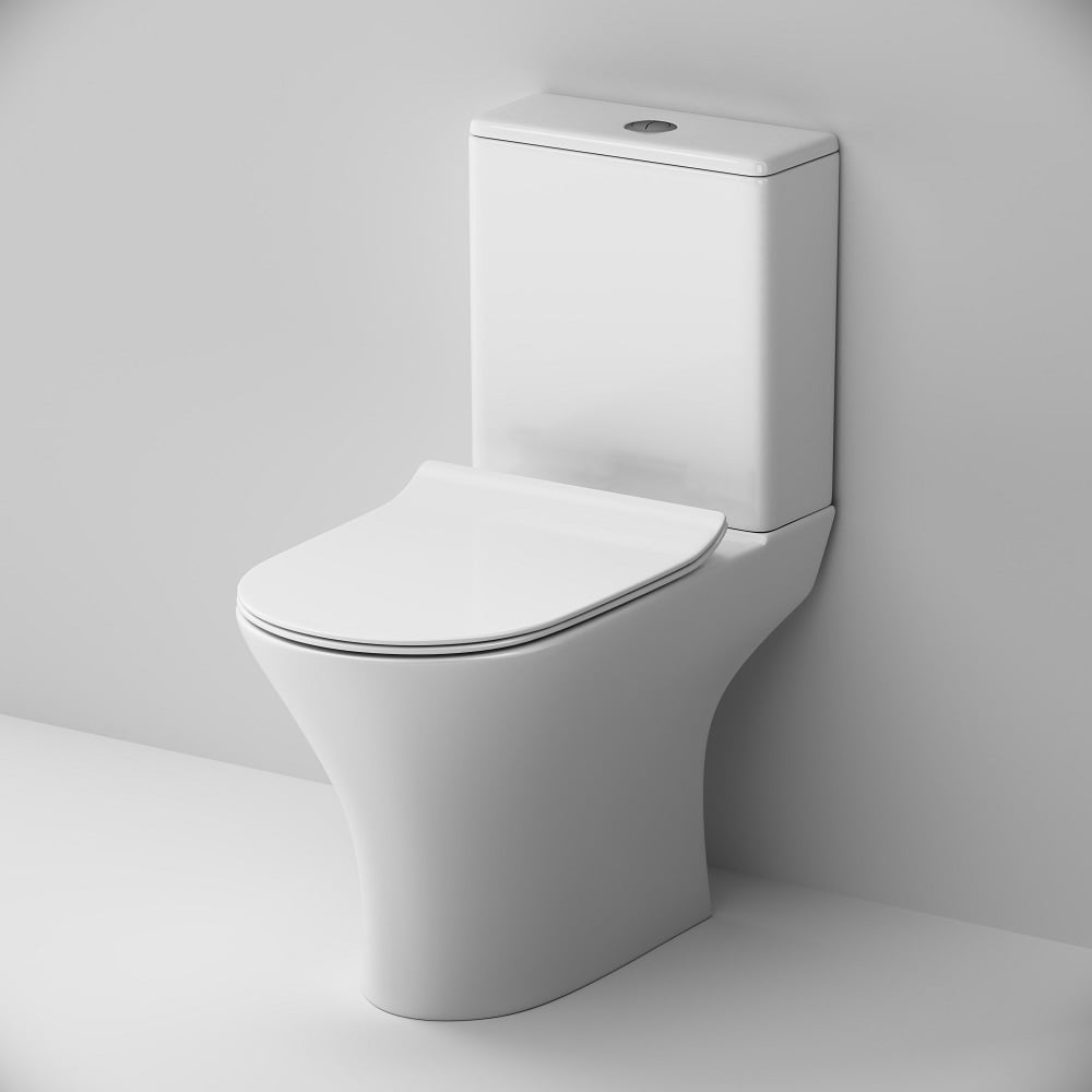 Унитаз-компакт AM.PM Sense FlashClean, с сиденьем микролифт C748600SC ...