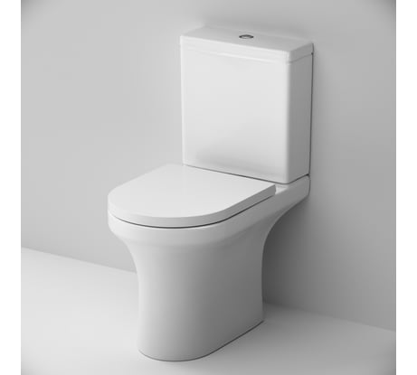 Унитаз-компакт AM.PM X-joy безободковый, с сиденьем микролифт C85A8601SC
