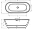 Акриловая ванна RIHO INSPIRE 180x80 Velvet White B085001105 2