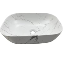 Раковина накладная Cerutti SPA Ceruttispa 50см, матовая белая 10370