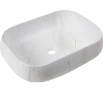 Раковина накладная Cerutti SPA Ceruttispa 56см, матовая белая 9546