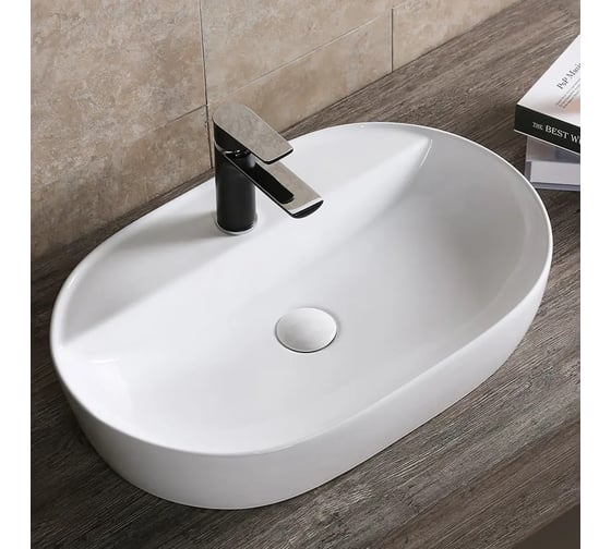 Раковина накладная Cerutti SPA Ceruttispa 50см, белая 9569