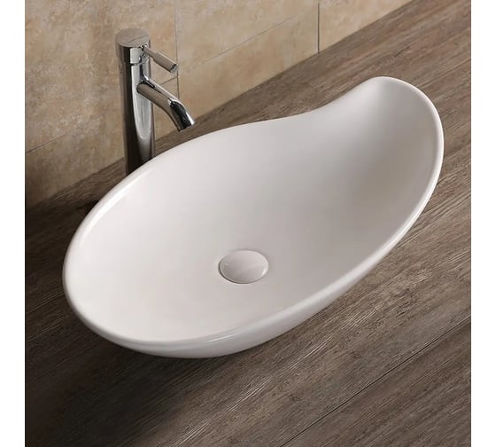 Раковина накладная Cerutti SPA Ceruttispa 66см, белая 9594