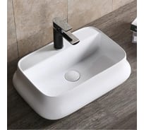 Раковина накладная Cerutti SPA Ceruttispa 53см, белая 9566