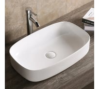 Раковина накладная Cerutti SPA Ceruttispa 59см, белая 9597