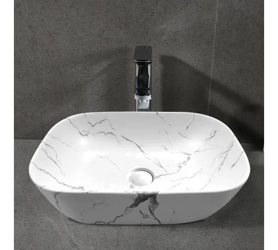 Раковина накладная Cerutti SPA Ceruttispa 45см, матовая белая 10368