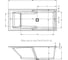 Акриловая ванна RIHO STILL SHOWER LED 180x80 B103003005 6