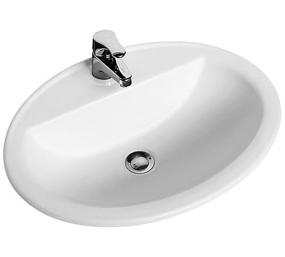 Раковина Roca ALOA 560х475х190 мм., врезная сверху 00007835