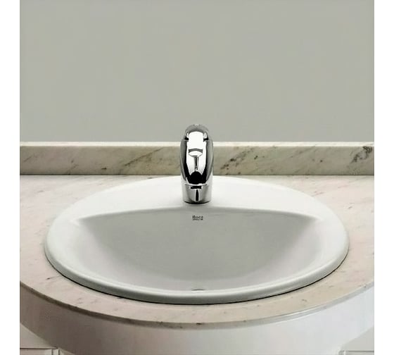 Раковина Roca ALOA 560х475х190 мм., врезная сверху 00007835