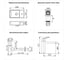 Маленькая раковина для ванной комнаты или туалета Wellsee WC Area в наборе 4 в 1 202010464 12