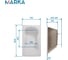 Ванна КЛАССИК/CLASSIC 1Marka 1200х700 А Комплект Стандарт 1 01кл1270Акс1 7