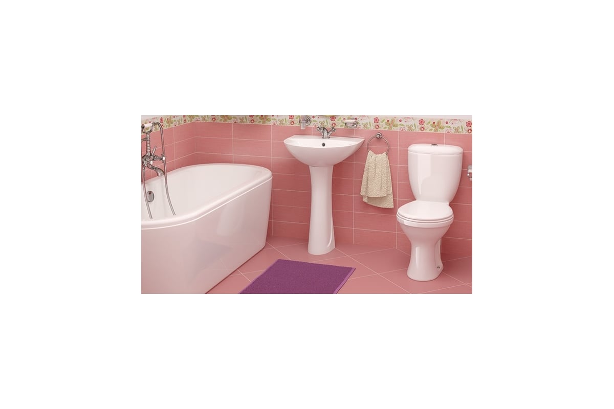 Унитаз Santeri Виктория белый 00013070 - выгодная цена, отзывы ...