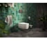 Инсталляция для скрытого монтажа унитаза Berges NOVUM кнопка D5 Soft Touch, черная 550187 040235 5