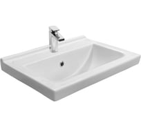 Умывальник Santeri Визит с переливом, белый 00061374 16472524