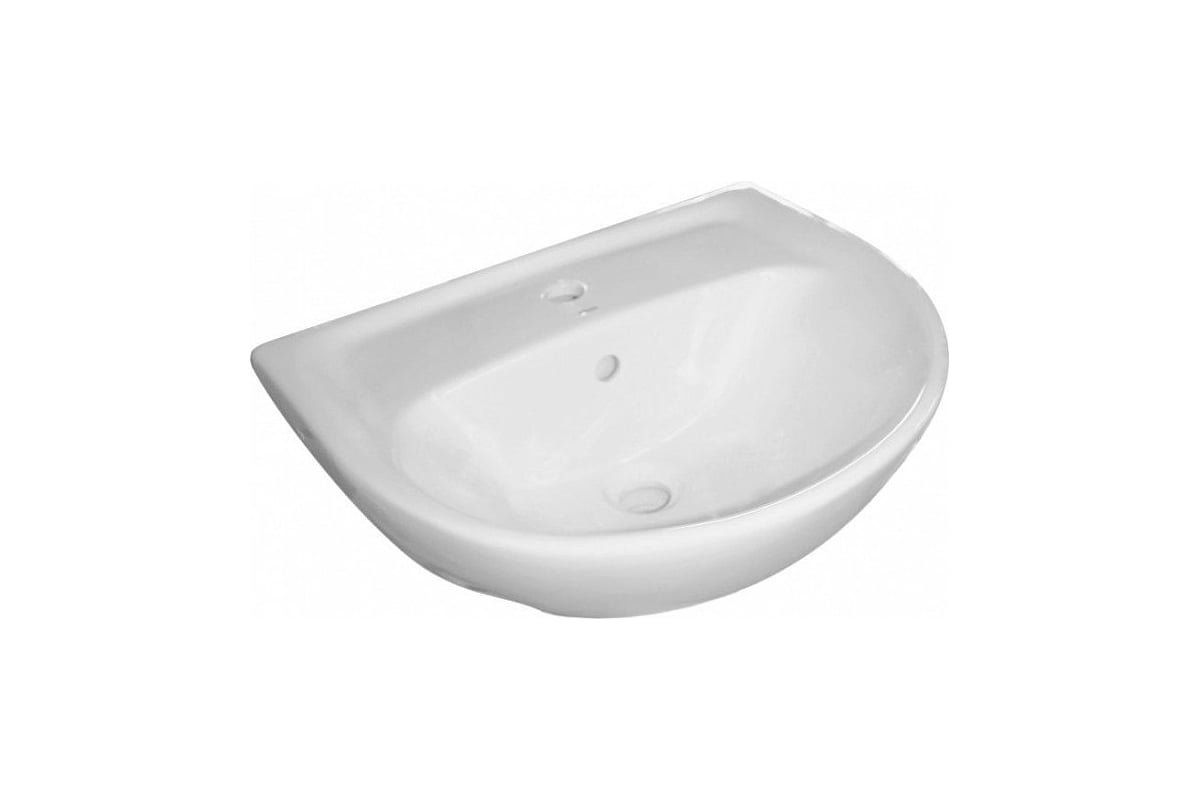 Умывальник Sanita Эталон 55 УП белый, ВКС подходит пьедестал самарский ...