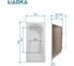 Ванна КЛАССИК/CLASSIC 1Marka 1500х700 A Комплект Стандарт 1+, в наборе 4 в 1: Прямоугольная ванна, фронтальная панель, металлические ножки, слив-перелив хром 01кл1570Акс1+ 8