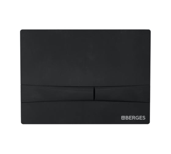 Инсталляция для скрытого монтажа унитаза Berges NOVUM кнопка F5 Soft Touch, черная 040255