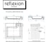 Раковина Reflexion home Reflexion Delta для установки над стиральной машиной (60x55 см) RX6055DE 2