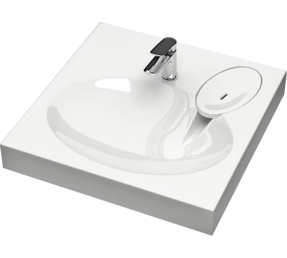 Раковина Reflexion home Reflexion Gamma для установки над стиральной машиной (60x60 см) RX6060GM