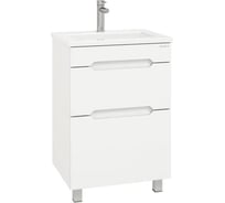 Тумба с раковиной Onika Айленд 60 напольная, белая 106155