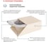 Акриловая ванна 1Marka 170x75 см ALISA MG в наборе 4 в 1: Асимметричная ванна левый угол, фронтальная панель, усиленный металлический каркас, слив-перелив хром 01али1775лкп 19