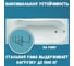 Акриловая ванна 1Marka 170x70 см LIBRA в наборе 4 в 1: прямоугольная ванна, фронтальная панель, усиленный металлический каркас, слив-перелив хром 01ли1770кп 5