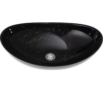 Раковина накладная Stella Polar Орион, золотой мрамор SP-00001506