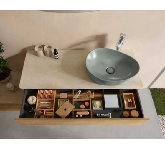 Раковина накладная Villeroy & Boch Antao 510x400x146 мм, цвет Morning Green 4A73 51 R8 00337438