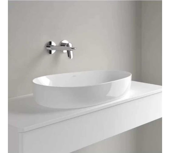 Раковина накладная Villeroy & Boch Antao 650x400x146 мм, альпийский белый 4A74 65 R1 00337445