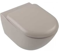 Унитаз подвесной Villeroy & Boch Antao 370x560 мм, CeramicPlus, цвет Almond 4674 T0 AM 00337430