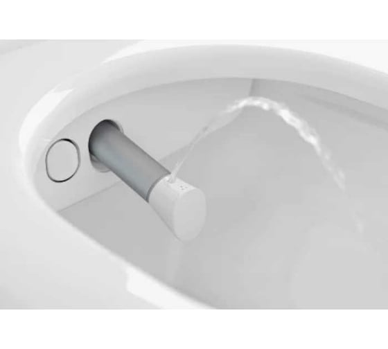 Унитаз-биде подвесной Villeroy & Boch ViClean 385x595 мм, CeramicPlus V0E2 00 R1 00337427