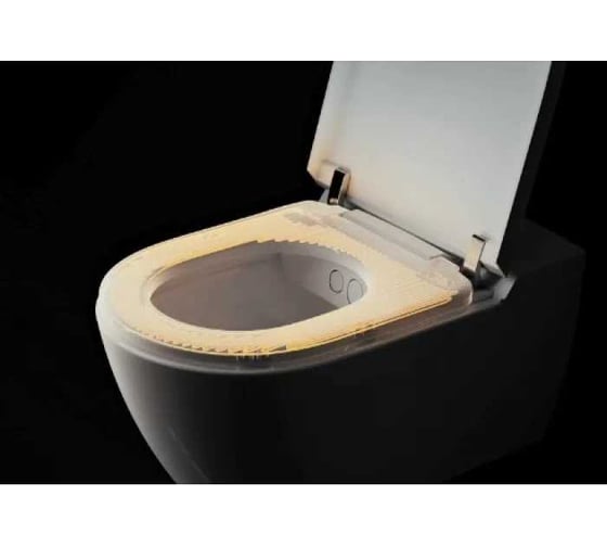 Унитаз-биде подвесной Villeroy & Boch ViClean 385x595 мм, CeramicPlus V0E2 00 R1 00337427