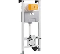 Комплект OLI Инсталляция 120 ECO Sanitarblock mechanic+панель слива Slim хром глянец 879236mSL00