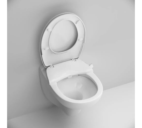 Подвесной унитаз AM.PM Sense безободковый, с механической крышкой-биде, без смесителя CCM741700
