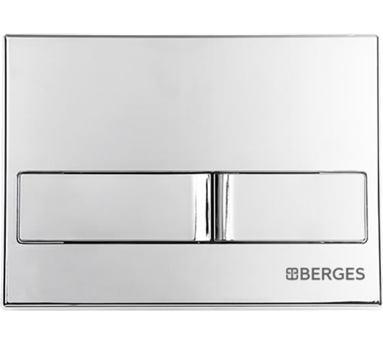 Комплект для монтажа подвесного унитаза Berges инсталляция NOVUM525, кнопка L3 хром глянец, унитаз 043233