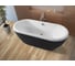 Акриловая ванна RIHO DUA FS 180x86 BLACK AND WHITE BD0166500000000 1