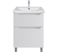 Тумба с раковиной RUVANN BELLO 60 + Миранда 60 в ванную, напольная Т.BELLO.Э-60Н-KIT-MIR