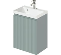 Тумба с раковиной подвесная распашная ИТАНА Kate 50 494x344x648 Токио 4657810336445