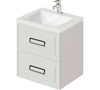 Подвесная тумба с раковиной ИТАНА Pino 60 580x476x642 Керамик 4657810334113