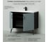 Напольная тумба с раковиной ИТАНА Palladio 100 2.0 987x438x849 Green wood TS 843-SFT 4657821041291 10