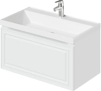 Тумба с раковиной ИТАНА Verona 2.0 80 800x451x449 Эмаль Белый матовый 4657821040348