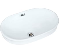 Встраиваемая раковина Jaquar белая 00065682 SLS-WHT-6601